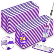 for Reusable Microfiber Mop Pads for Swiffer PowerMop 8 Pack, Power Mop Pads Refills for 13''-15'' Spray Mop, Machine Washable Power Mop Pads Replacement for Multi-Surface Floor Cleaning